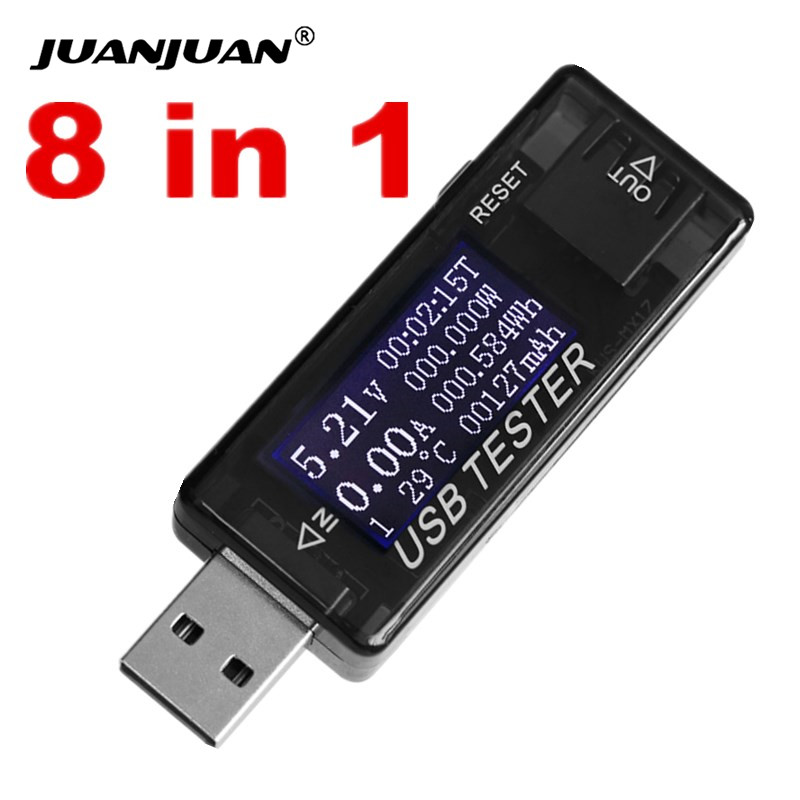 Usb Ammeter Tester - Testeur de tension 8 en 1