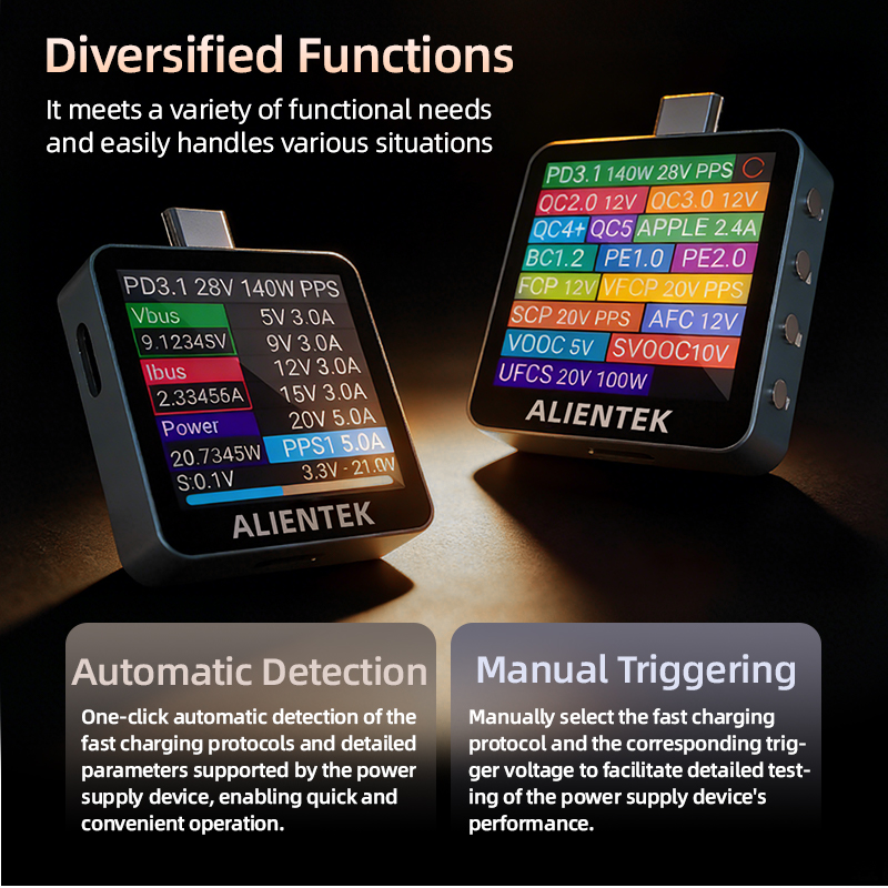 Testeur USB Type C ALIENTEK C2 - Usb Ammeter Tester avis et prix