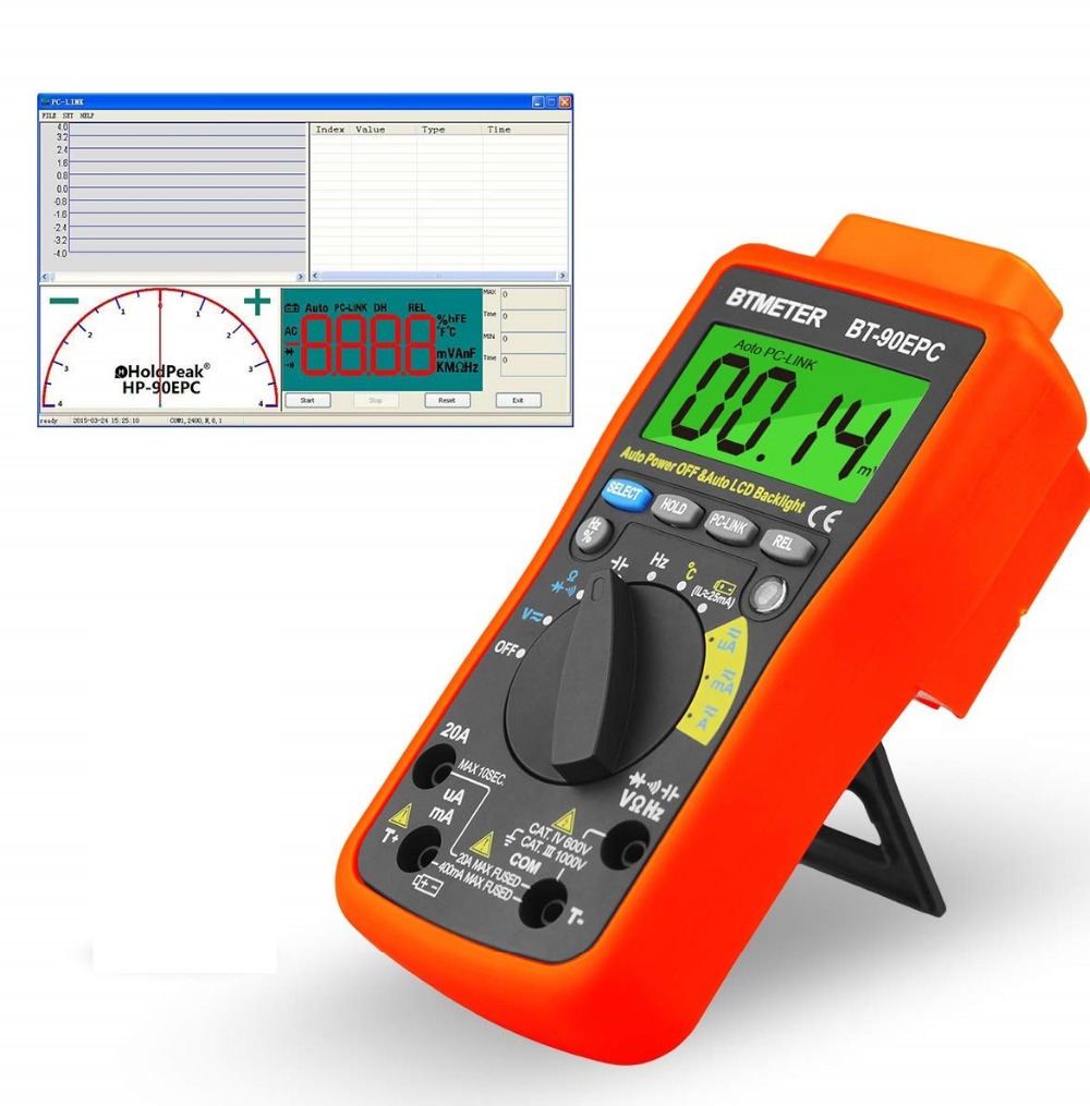 BT-90EPC Multimètre Numérique  - Usb Ammeter Tester avis et prix