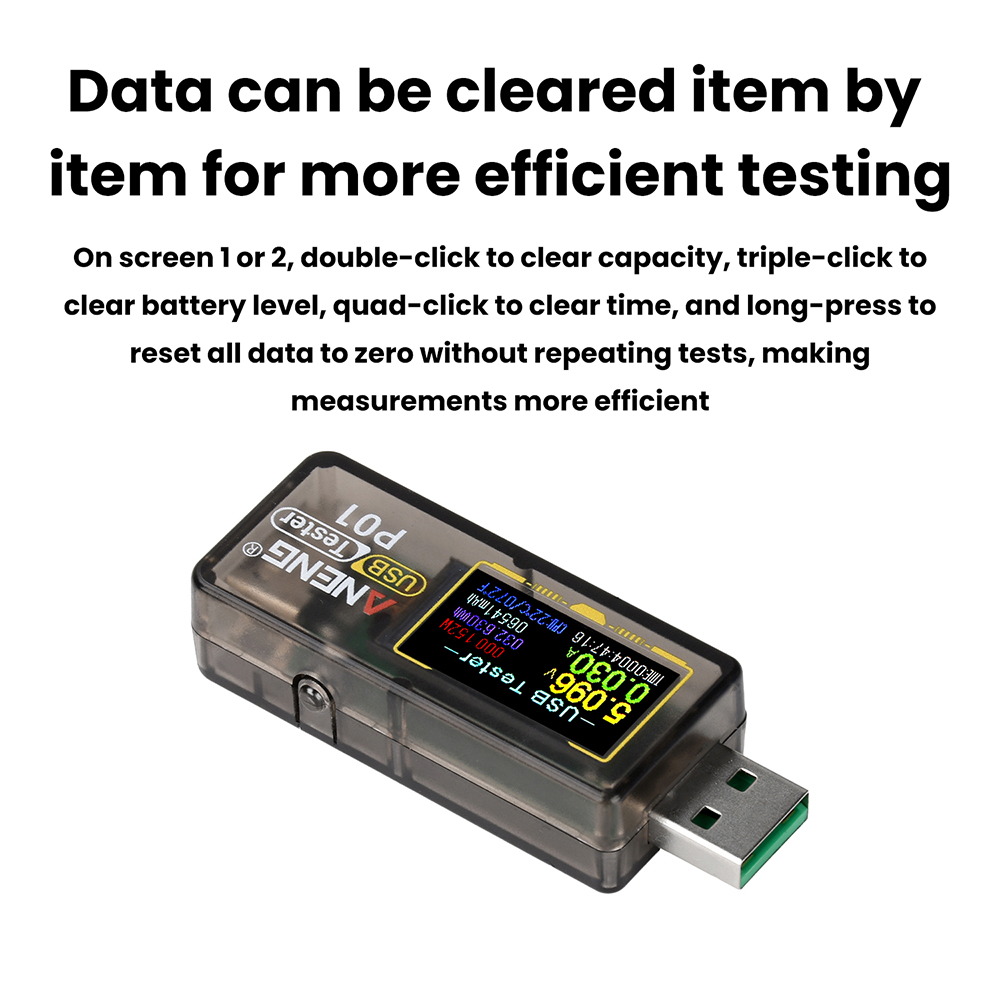 Testeur USB numérique P01, aff - Usb Ammeter Tester avis et prix