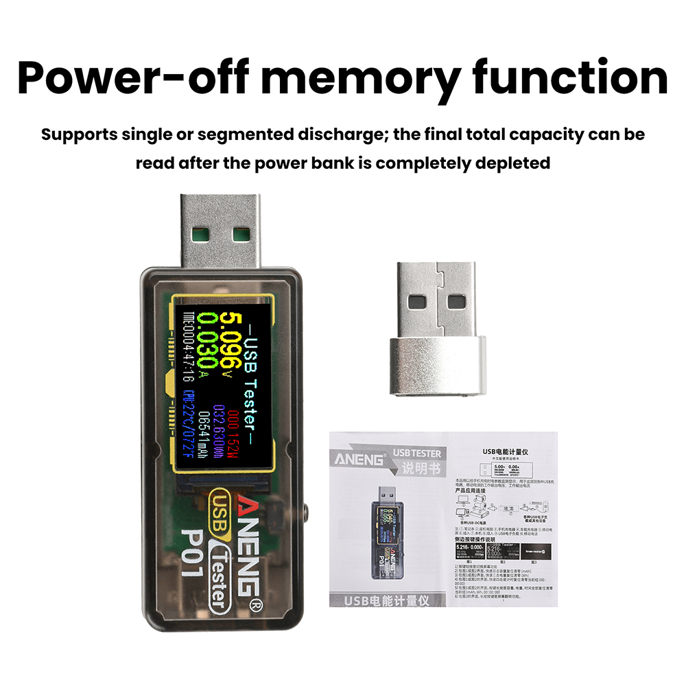Testeur USB numérique P01, aff - Usb Ammeter Tester avis et prix