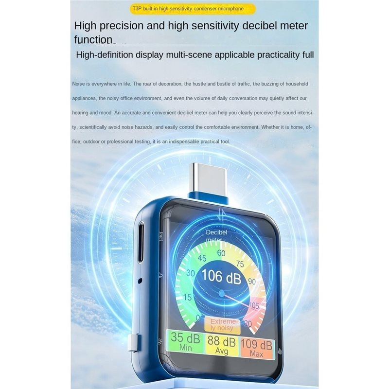 TKOH-T3P Testeur de puissance  - Usb Ammeter Tester avis et prix